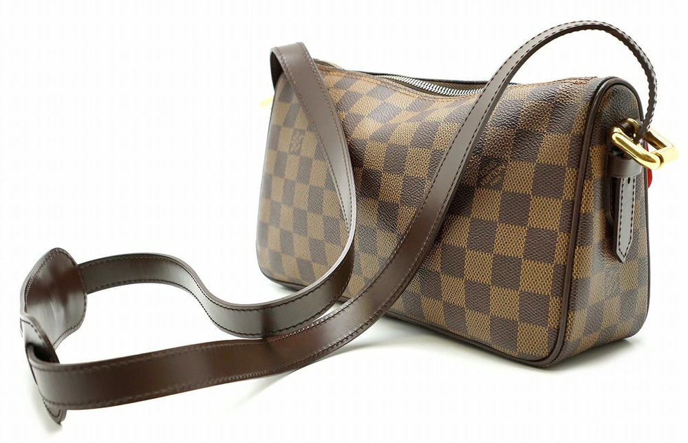 Louis Vuitton Shoulder Ravello Strap Damier Bag Crossbody Long